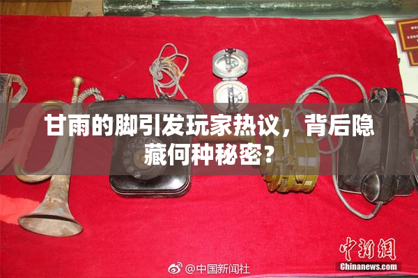甘雨的脚引发玩家热议，背后隐藏何种秘密？