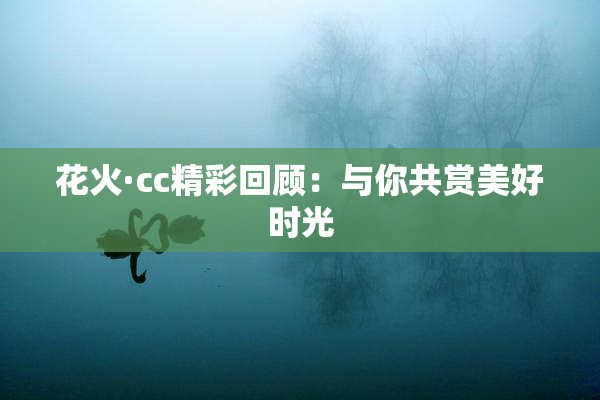花火·cc精彩回顾：与你共赏美好时光