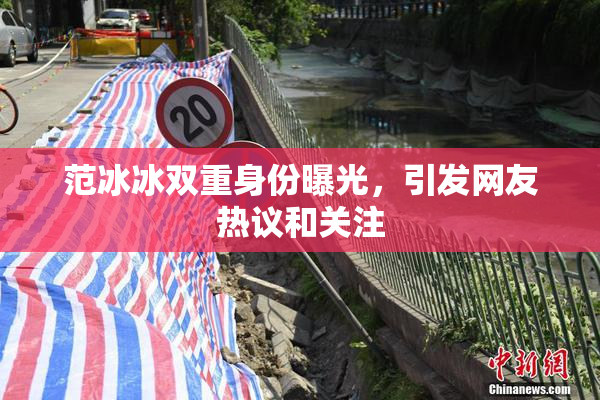范冰冰双重身份曝光，引发网友热议和关注