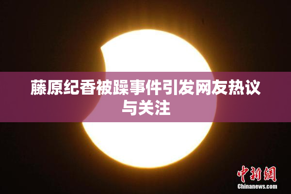 藤原纪香被躁事件引发网友热议与关注