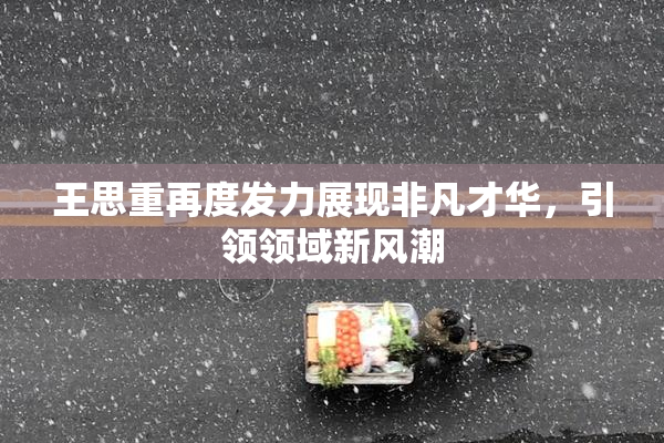 王思重再度发力展现非凡才华，引领领域新风潮