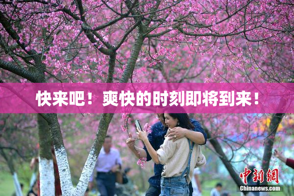 快来吧！爽快的时刻即将到来！