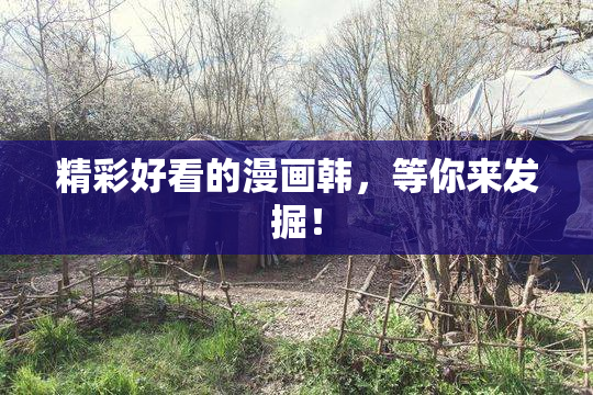 精彩好看的漫画韩，等你来发掘！