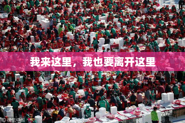 我来这里，我也要离开这里