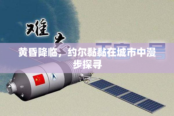 黄昏降临，约尔黏黏在城市中漫步探寻