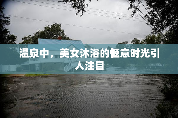 温泉中，美女沐浴的惬意时光引人注目