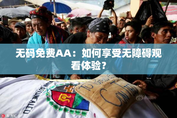 无码免费AA：如何享受无障碍观看体验？