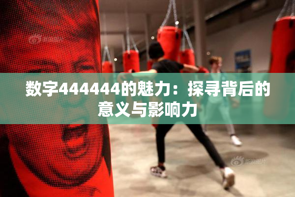 数字444444的魅力：探寻背后的意义与影响力