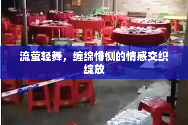 流萤轻舞，缠绵悱恻的情感交织绽放