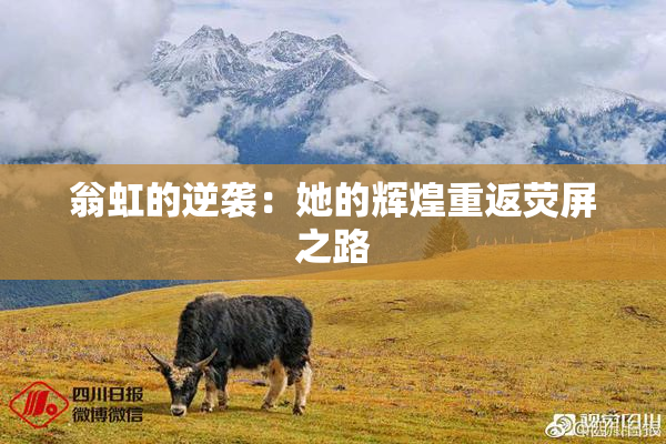 翁虹的逆袭：她的辉煌重返荧屏之路