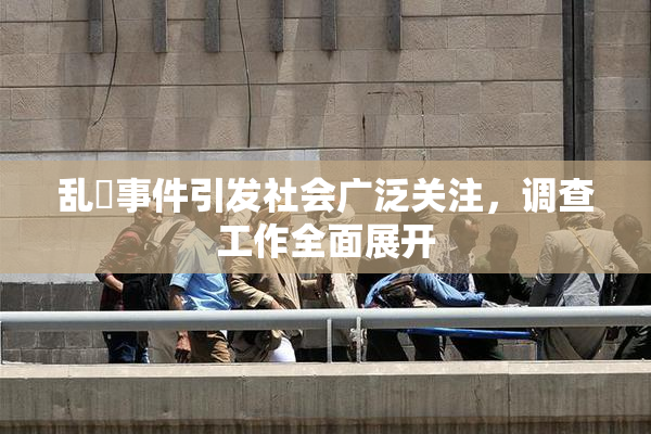 乱婬事件引发社会广泛关注，调查工作全面展开