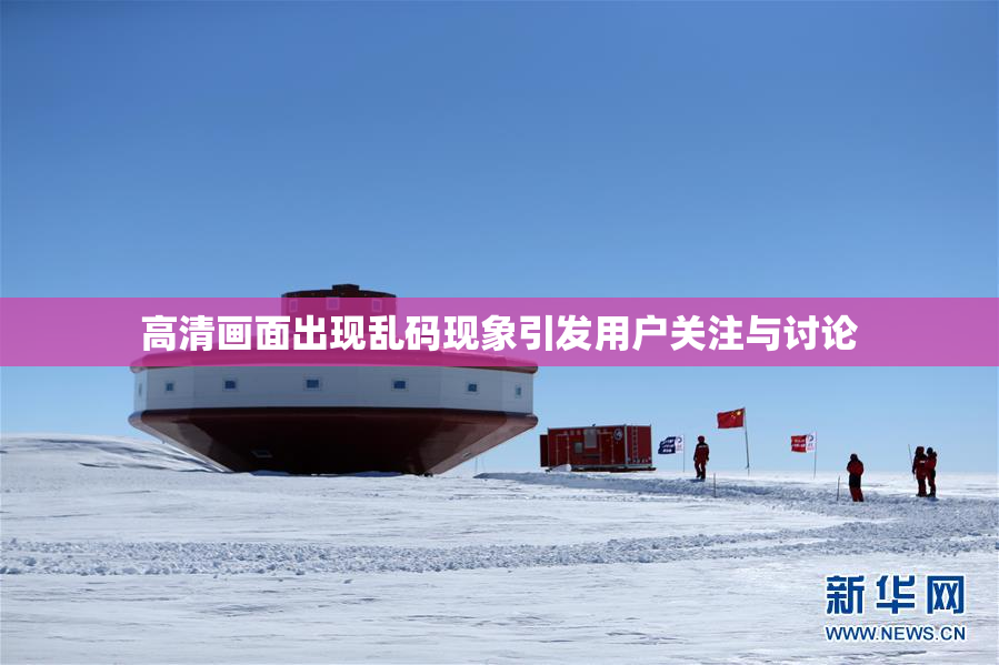 高清画面出现乱码现象引发用户关注与讨论