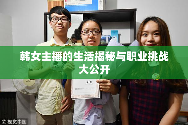 韩女主播的生活揭秘与职业挑战大公开