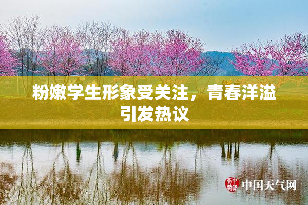 粉嫩学生形象受关注，青春洋溢引发热议
