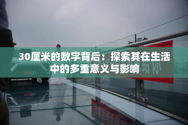 30厘米的数字背后：探索其在生活中的多重意义与影响