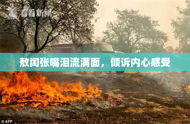 敖闰张嘴泪流满面，倾诉内心感受