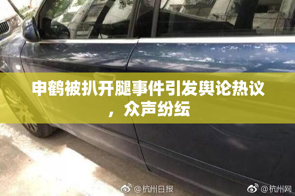 申鹤被扒开腿事件引发舆论热议，众声纷纭