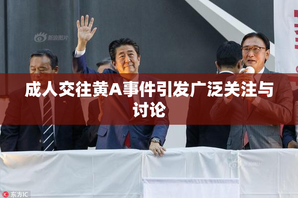 成人交往黄A事件引发广泛关注与讨论