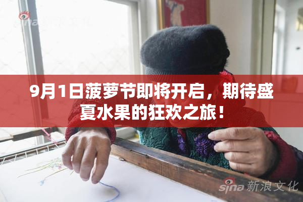 9月1日菠萝节即将开启，期待盛夏水果的狂欢之旅！