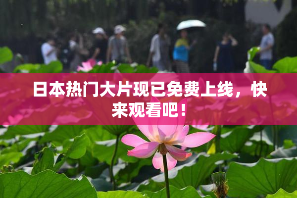 日本热门大片现已免费上线，快来观看吧！