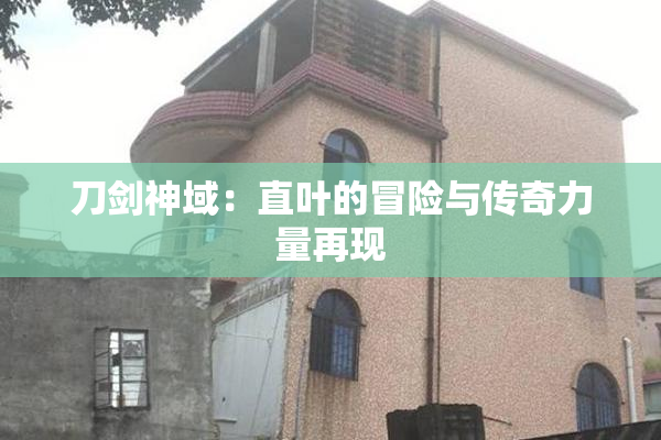 刀剑神域：直叶的冒险与传奇力量再现