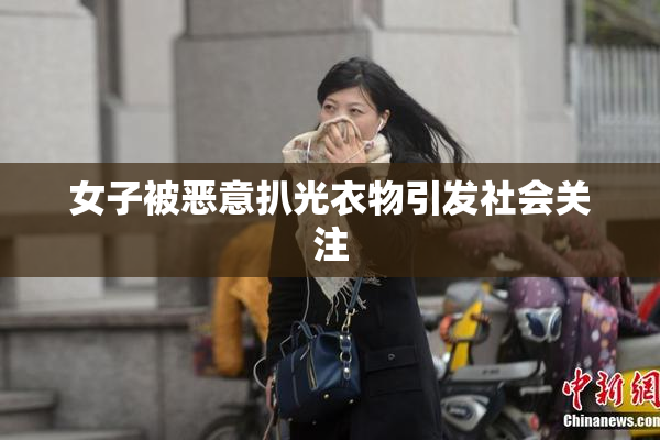 女子被恶意扒光衣物引发社会关注