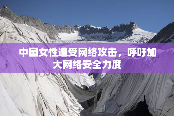中国女性遭受网络攻击，呼吁加大网络安全力度