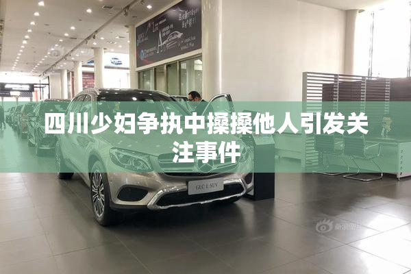 四川少妇争执中搡搡他人引发关注事件
