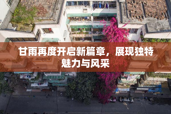 甘雨再度开启新篇章，展现独特魅力与风采