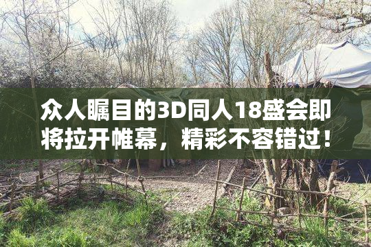 众人瞩目的3D同人18盛会即将拉开帷幕，精彩不容错过！
