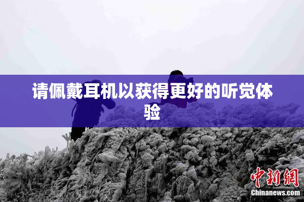 请佩戴耳机以获得更好的听觉体验