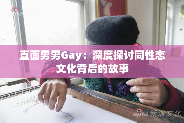 直面男男Gay：深度探讨同性恋文化背后的故事