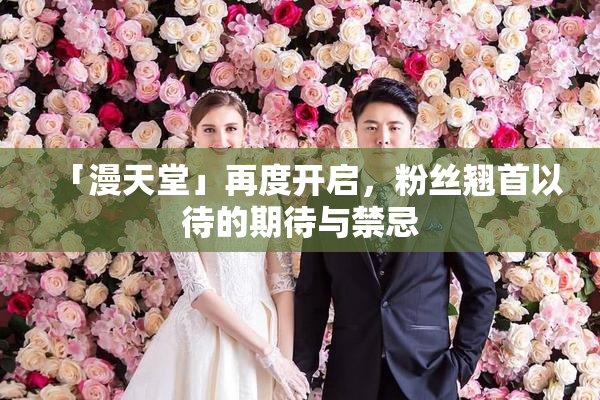 「漫天堂」再度开启，粉丝翘首以待的期待与禁忌
