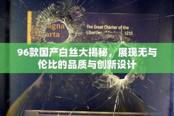 96款国产白丝大揭秘，展现无与伦比的品质与创新设计