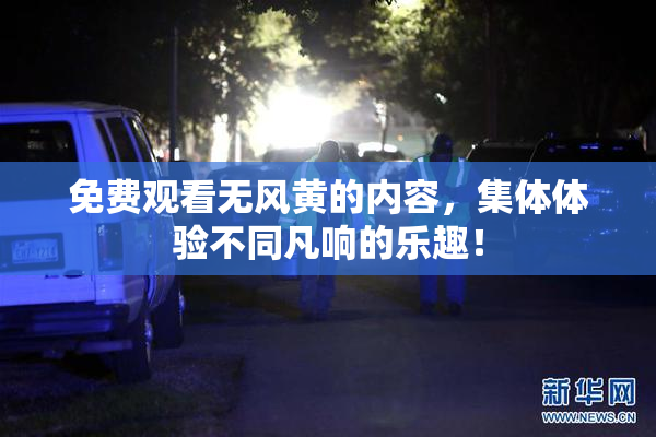 免费观看无风黄的内容，集体体验不同凡响的乐趣！