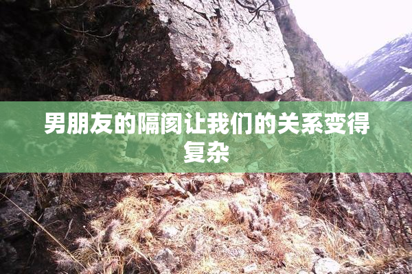 男朋友的隔阂让我们的关系变得复杂