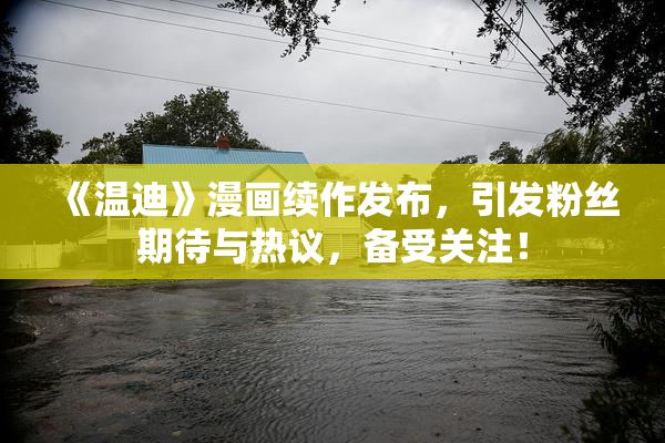 《温迪》漫画续作发布，引发粉丝期待与热议，备受关注！