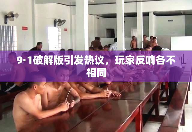 9·1破解版引发热议，玩家反响各不相同