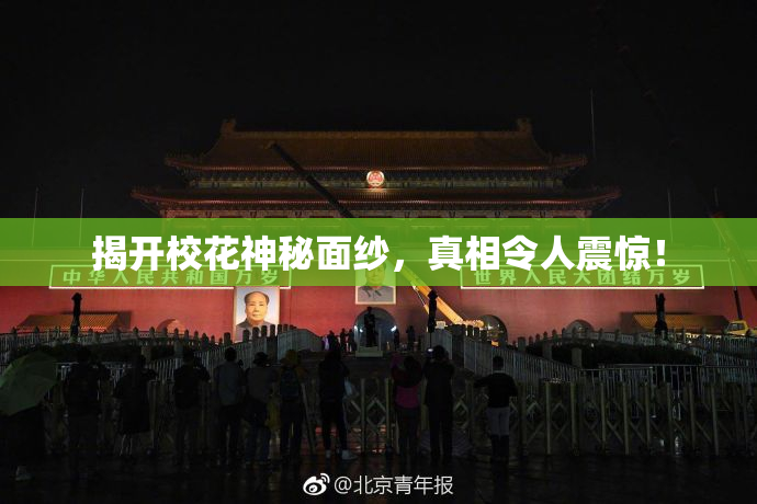 揭开校花神秘面纱，真相令人震惊！