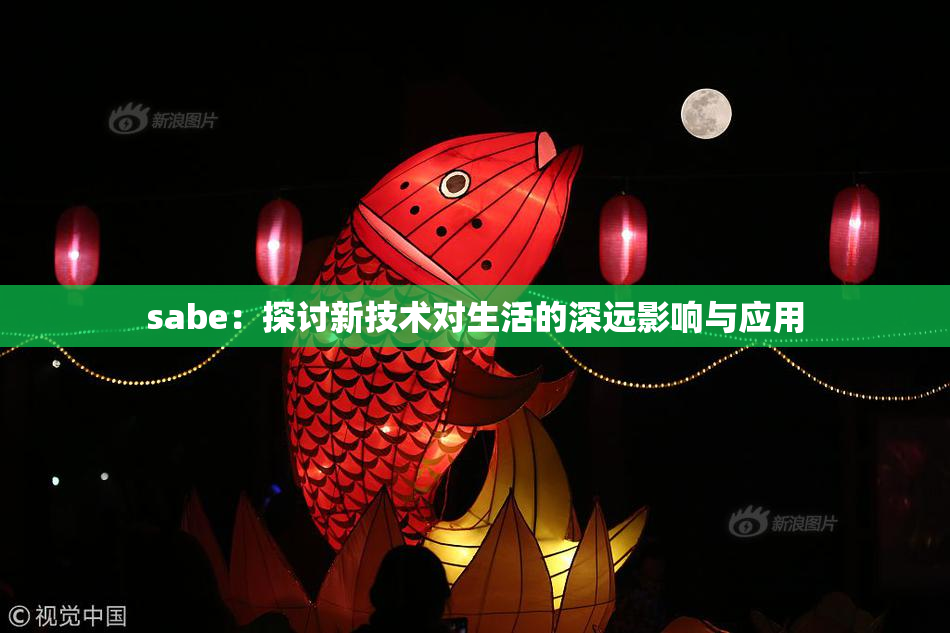 sabe：探讨新技术对生活的深远影响与应用