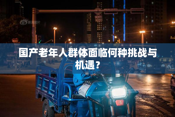 国产老年人群体面临何种挑战与机遇？