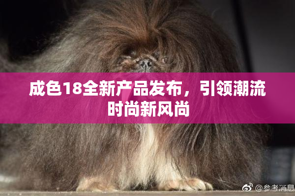成色18全新产品发布，引领潮流时尚新风尚