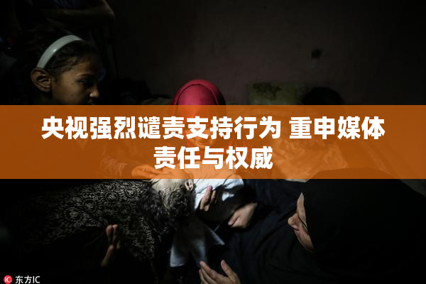 央视强烈谴责支持行为 重申媒体责任与权威