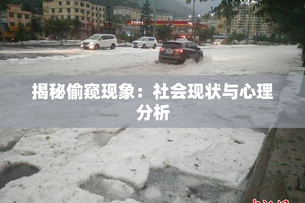 揭秘偷窥现象：社会现状与心理分析