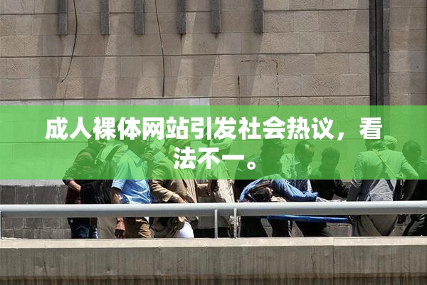成人裸体网站引发社会热议，看法不一。
