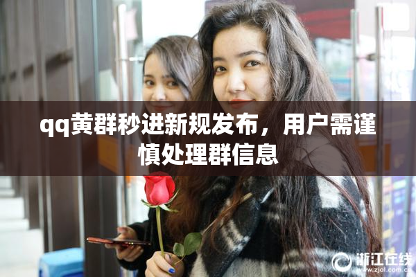 qq黄群秒进新规发布，用户需谨慎处理群信息