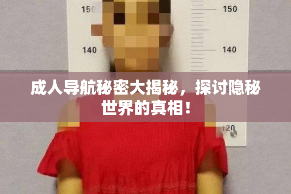 成人导航秘密大揭秘，探讨隐秘世界的真相！