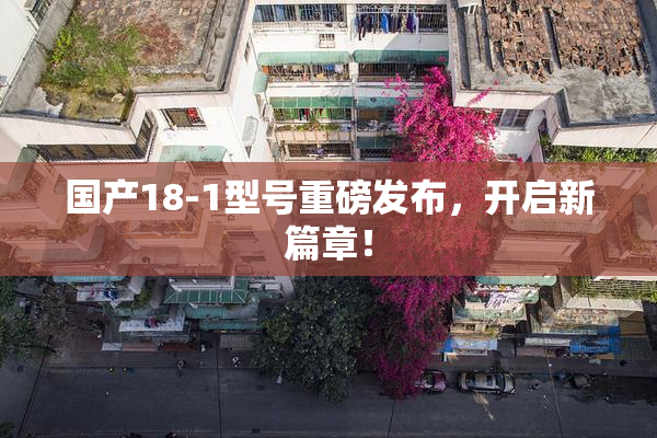 国产18-1型号重磅发布，开启新篇章！