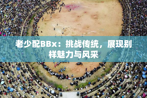 老少配BBx：挑战传统，展现别样魅力与风采