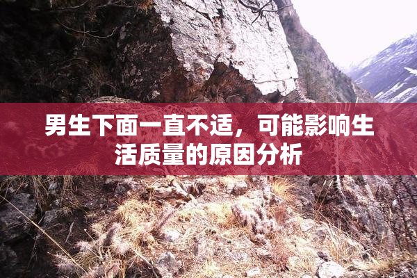 男生下面一直不适，可能影响生活质量的原因分析